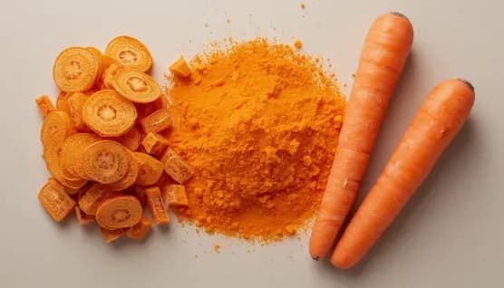 Dehydrated Carrot