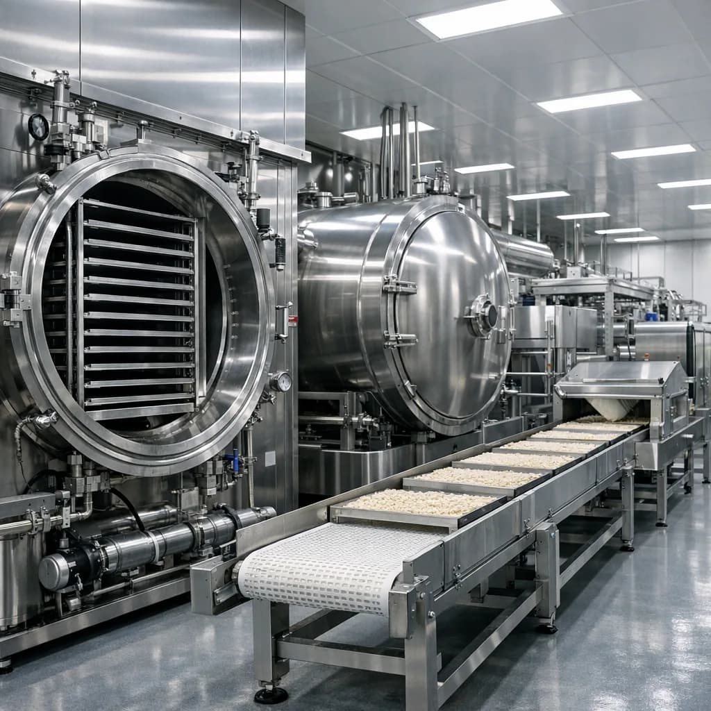 Indian Freeze Dried Food Manufacturer Export Facility