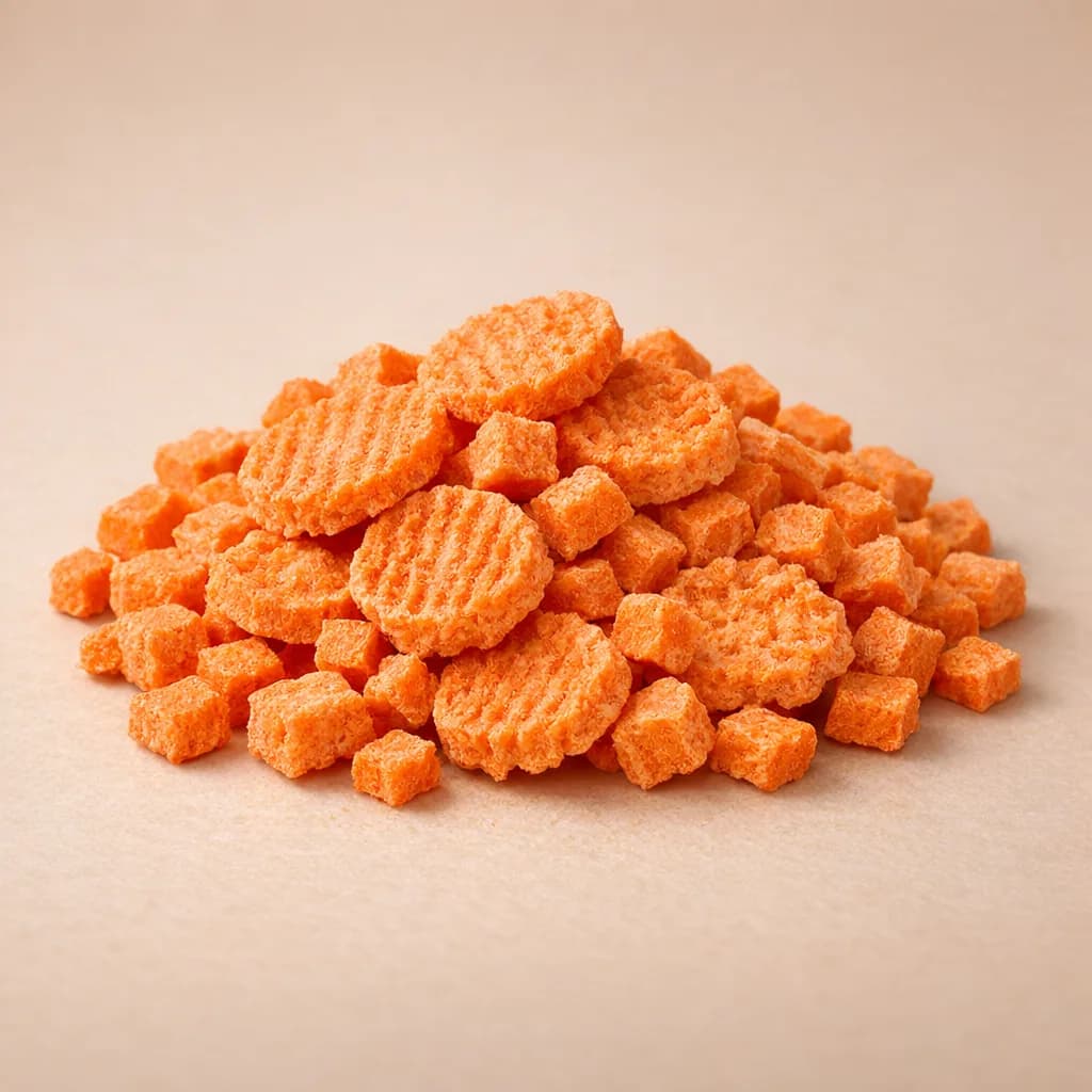 Freeze-Dried Carrot
