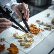 Quality inspection of dehydrated vegetable samples